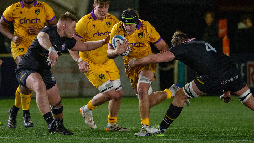Charlie Ulcoq of Northampton Saints 