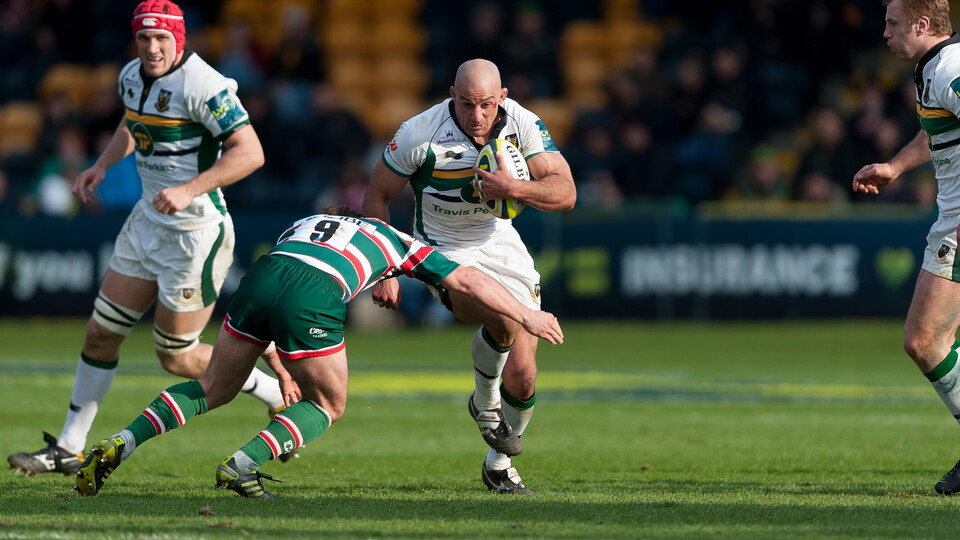 Andy Long of Northampton Saints