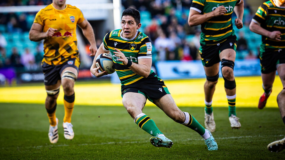 Anthony Belleau of Northampton Saints