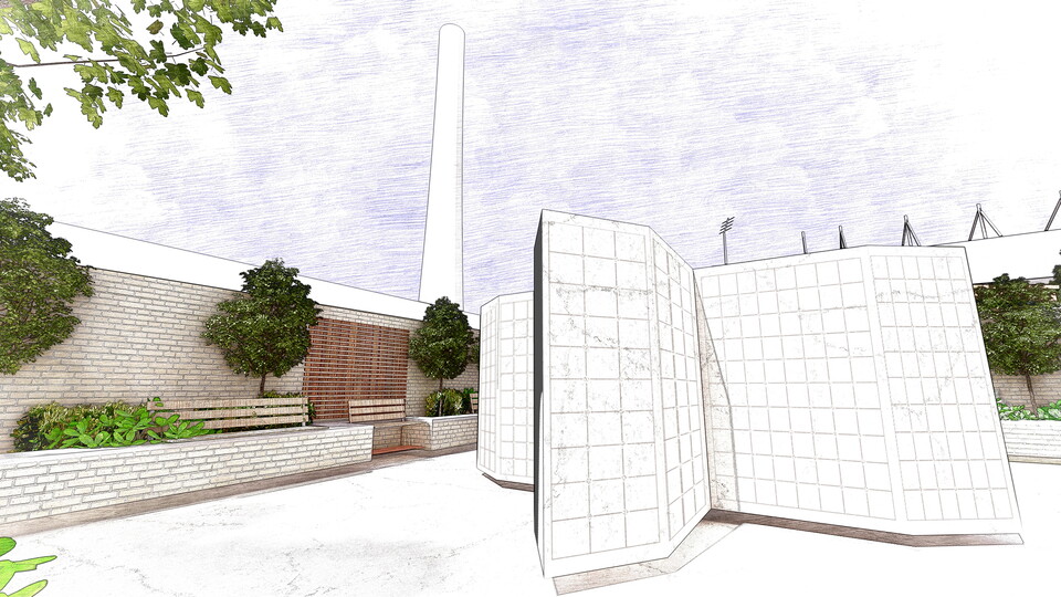 The Memorial Wall at Franklin’s Gardens