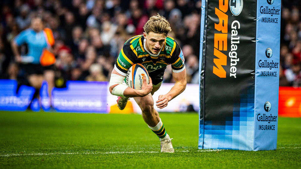 Archie McParland of Northampton Saints