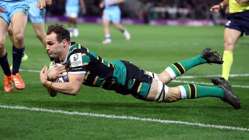 Josh Kemeny of Northampton Saints
