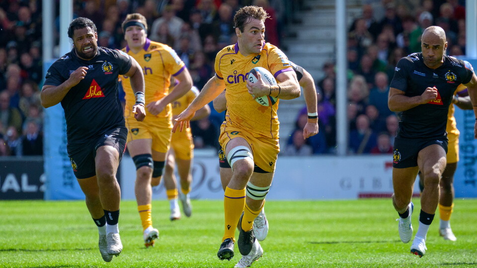 Josh Kemeny of Northampton Saints
