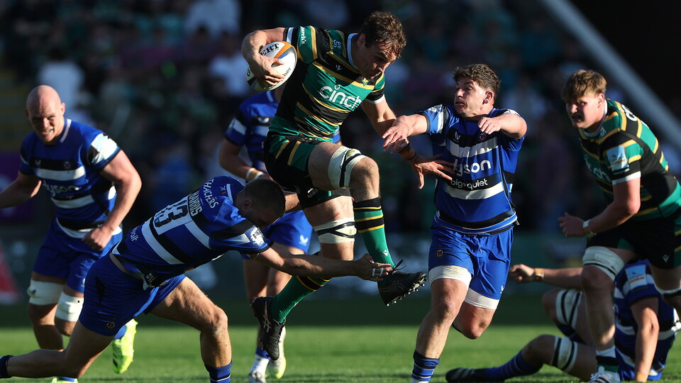 Josh Kemeny of Northampton Saints