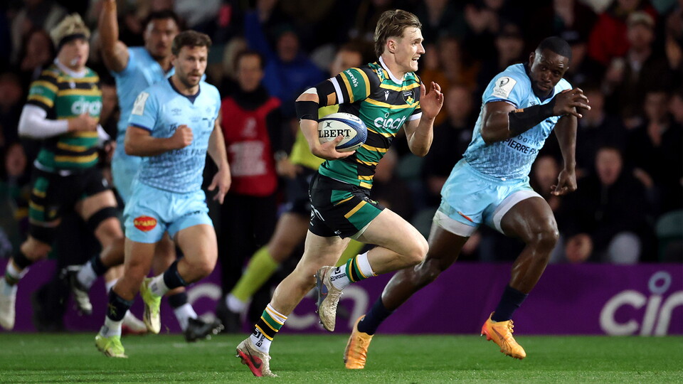 Archie McParland of Northampton Saints