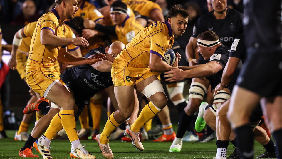 Ollie Sleightholme of Northampton Saints 