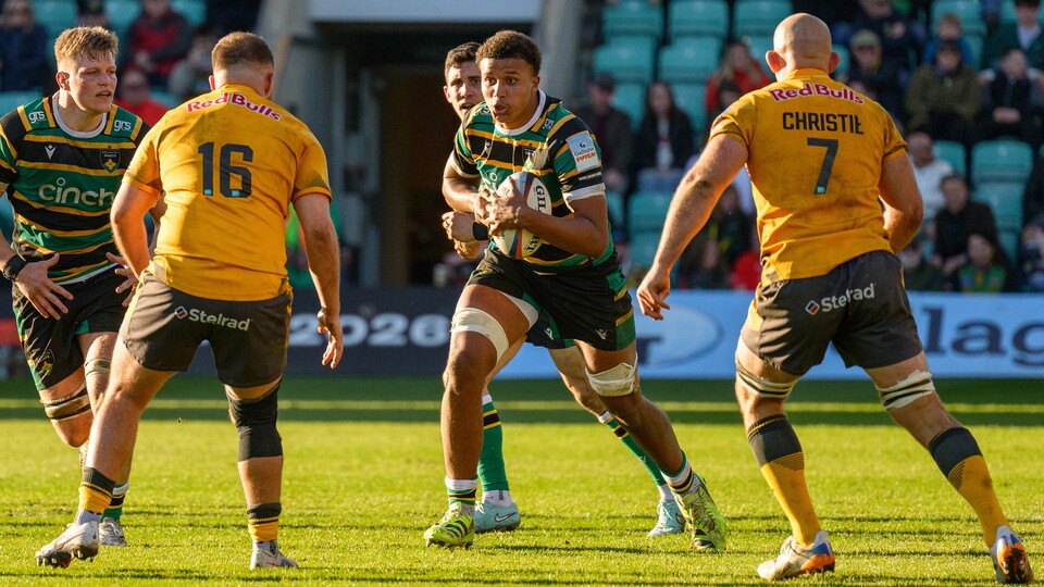 Aiden Ainsworth-Cave of Northampton Saints