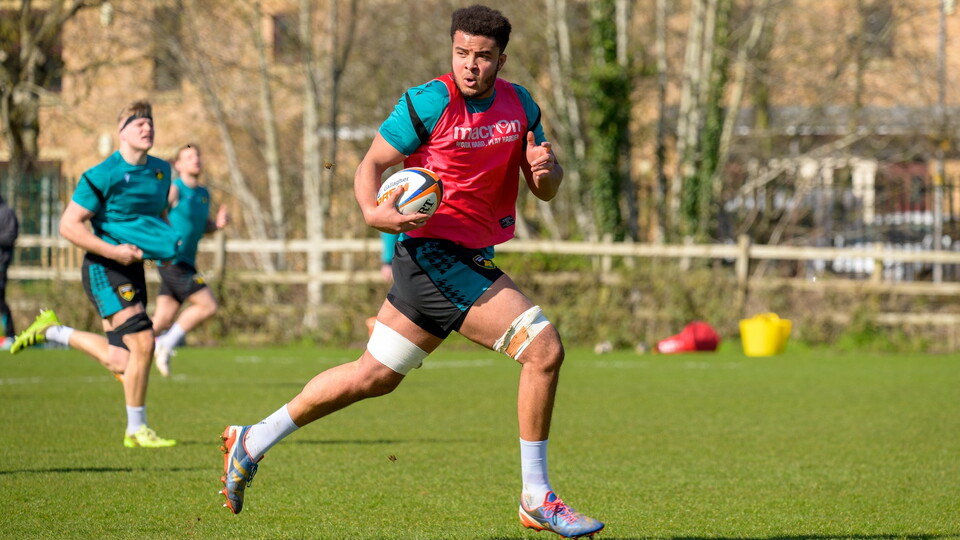 Emeka Atuanya of Northampton Saints