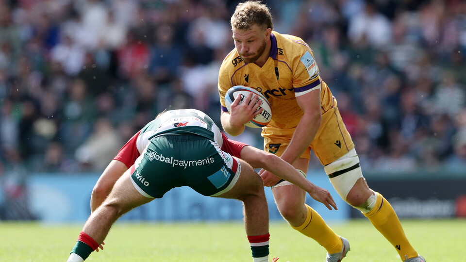 Callum Chick of Northampton Saints