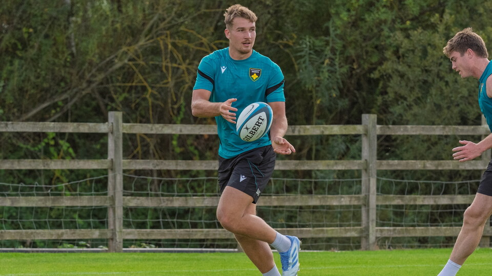 Will Glister of Northampton Saints