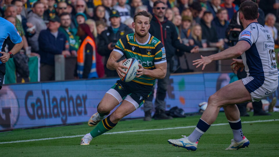 Rory Hutchinson of Northampton Saints
