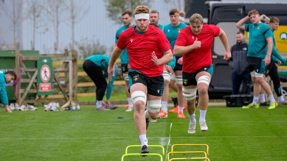 Jack Lawrence of Northampton Saints