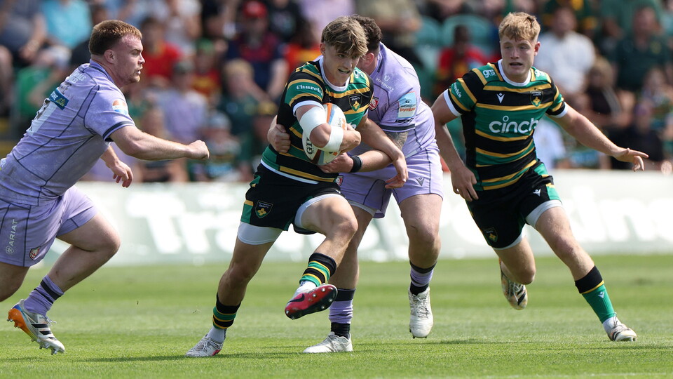Archie McParland of Northampton Saints 