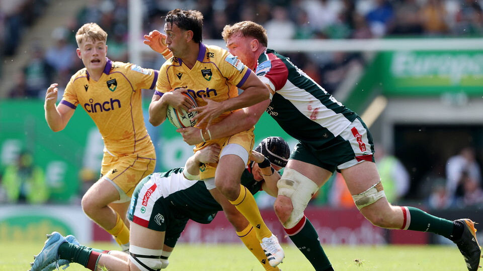 Alex Mitchell of Northampton Saints