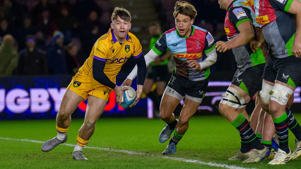 Aidan Pugh of Northampton Saints