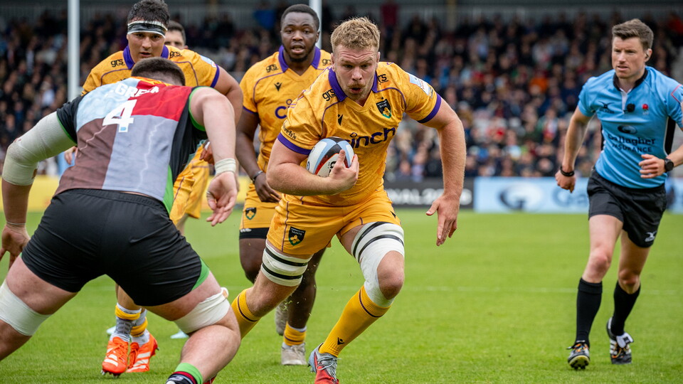 Callum Chick of Northampton Saints