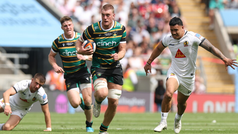 Alex Coles of Northampton Saints