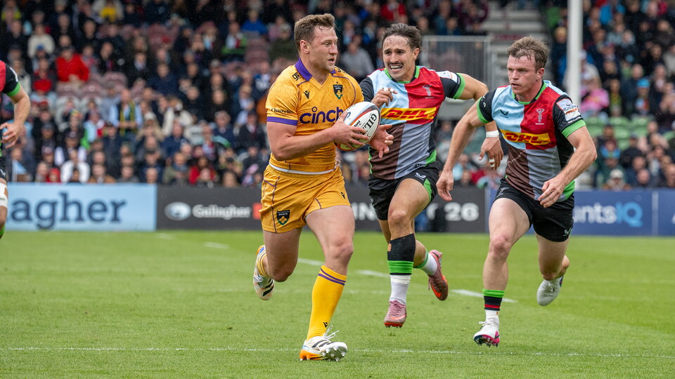 Fraser Dingwall of Northampton Saints