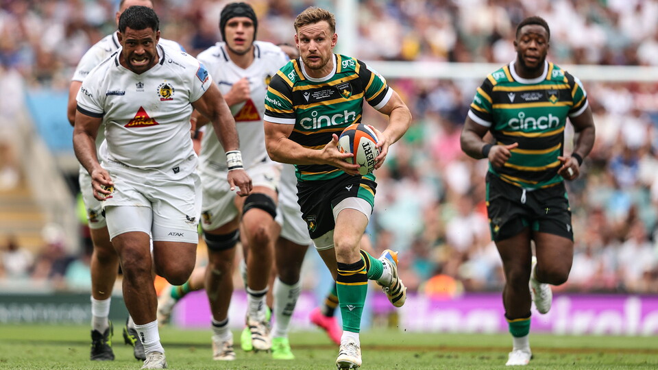 Rory Hutchinson of Northampton Saints