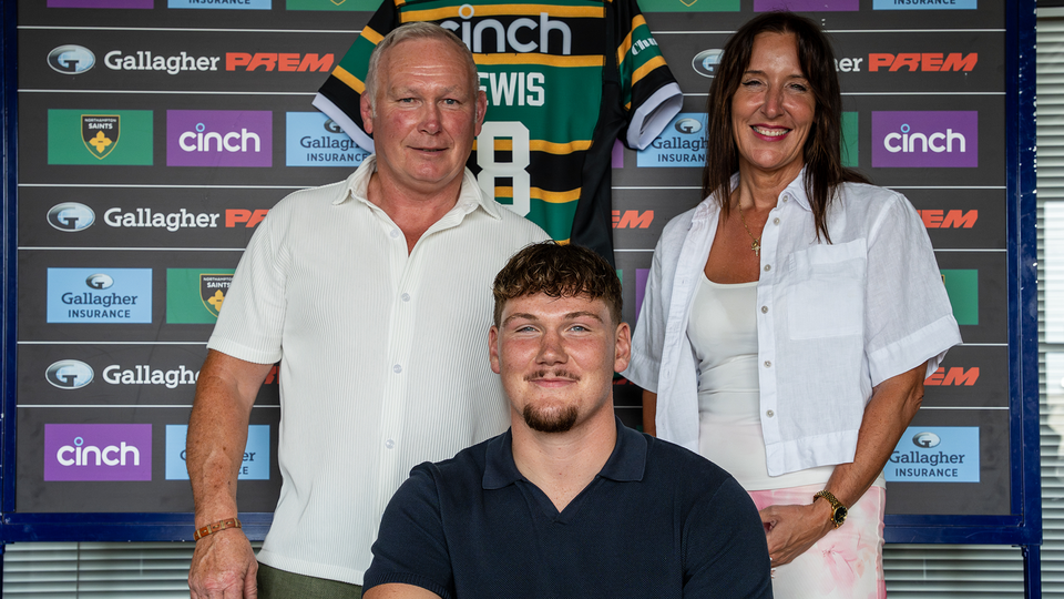 Jack Lewis Northampton Saints