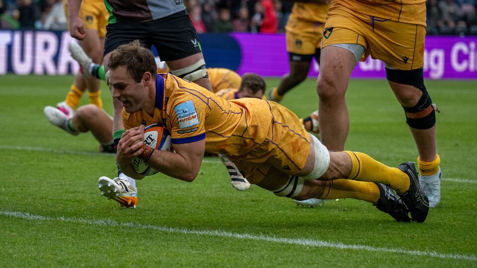 Josh Kemeny of Northampton Saints