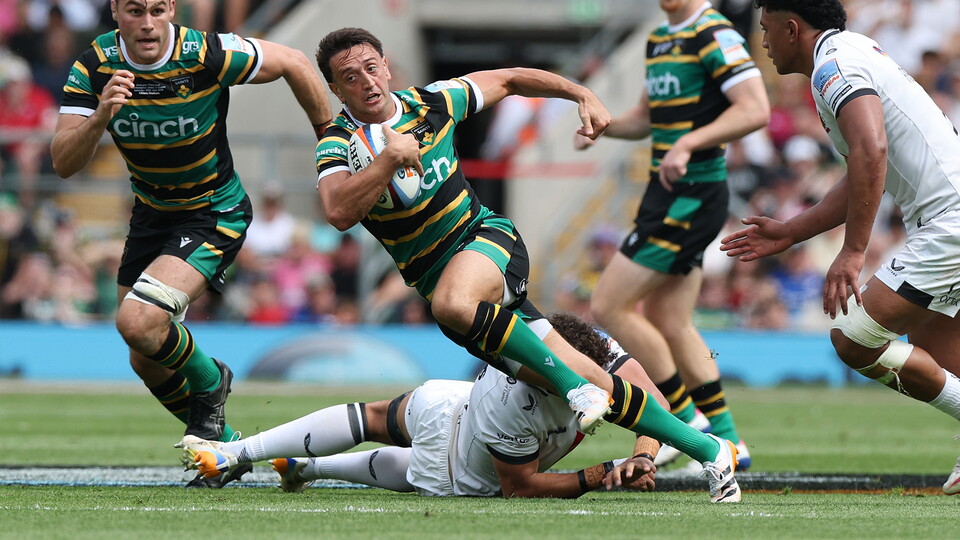 Alex Mitchell of Northampton Saints