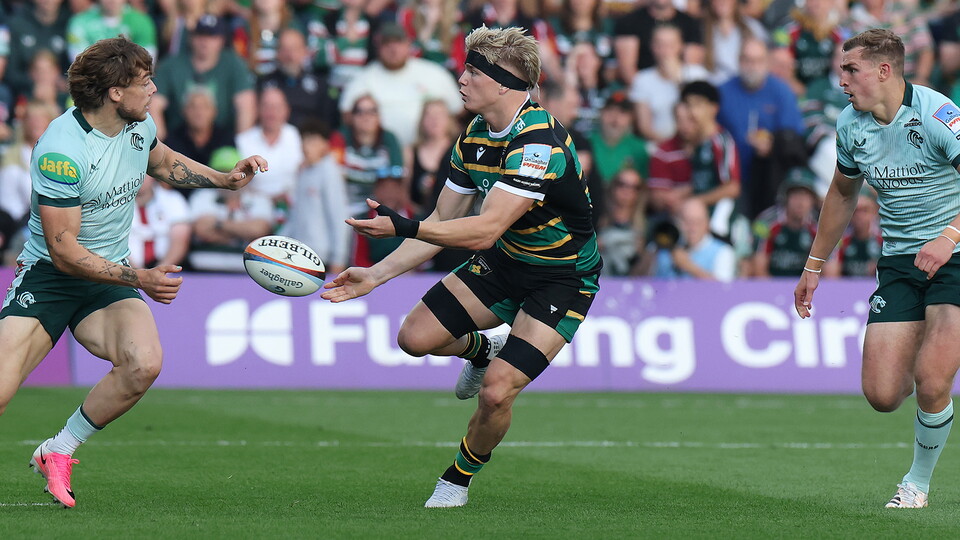 Henry Pollock of Northampton Saints