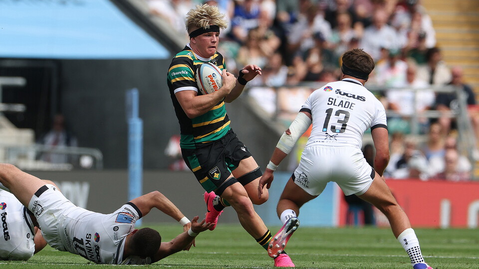 Henry Pollock of Northampton Saints