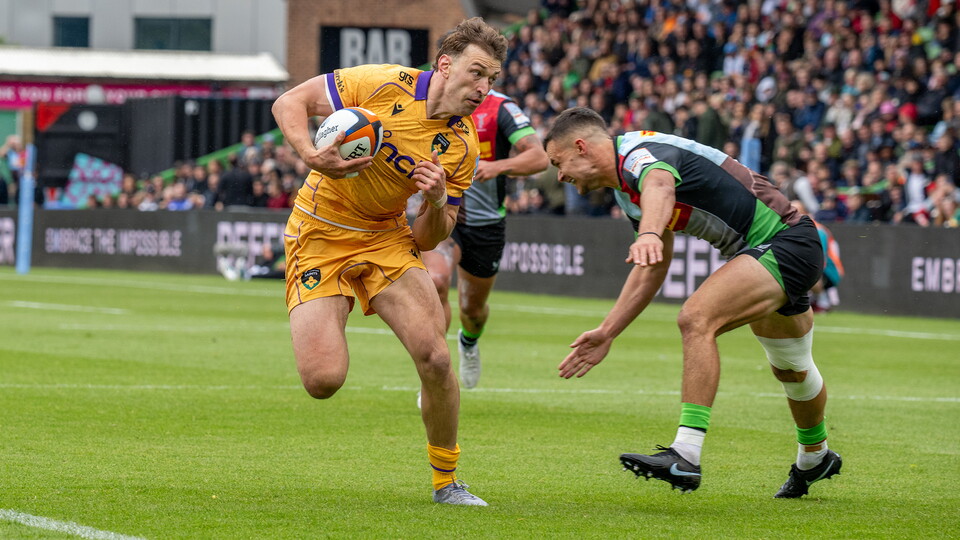 James Ramm of Northampton Saints