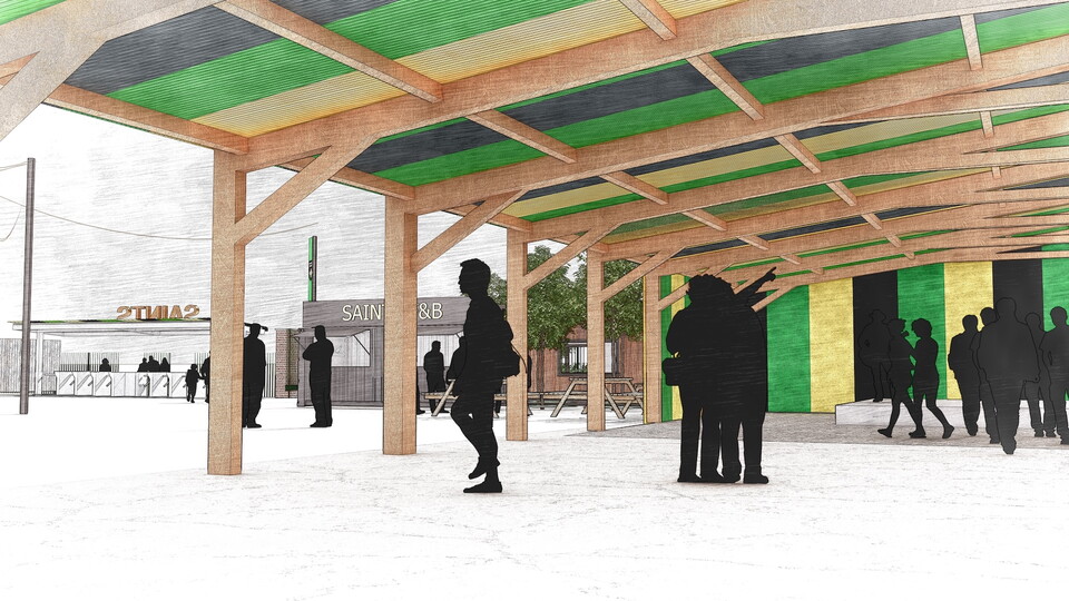 The Supporter Village at Saints is set to be redeveloped