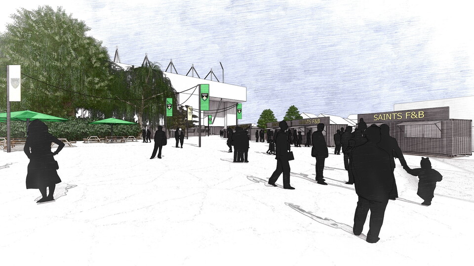 The Supporter Village at Saints is set to be redeveloped