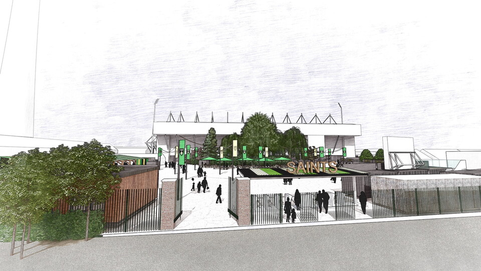 The Supporter Village at Saints is set to be redeveloped
