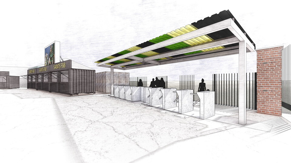 The Supporter Village at Saints is set to be redeveloped