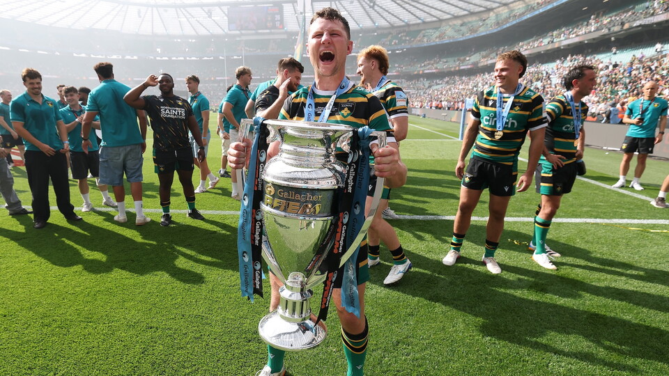 Fraser Dingwall of Northampton Saints