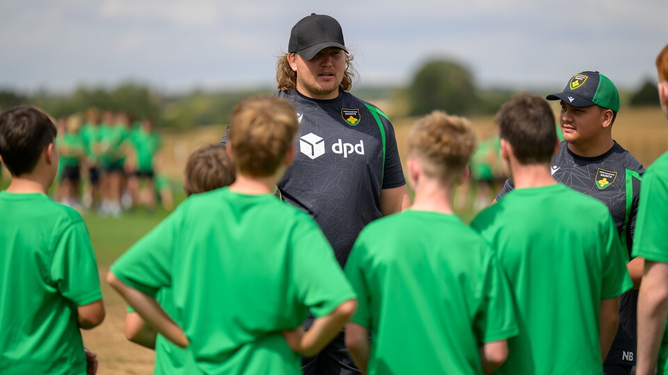 Saints host Residential Rugby Camps at Stowe School