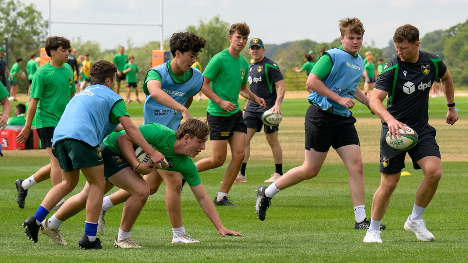 Saints host Residential Rugby Camps at Stowe School