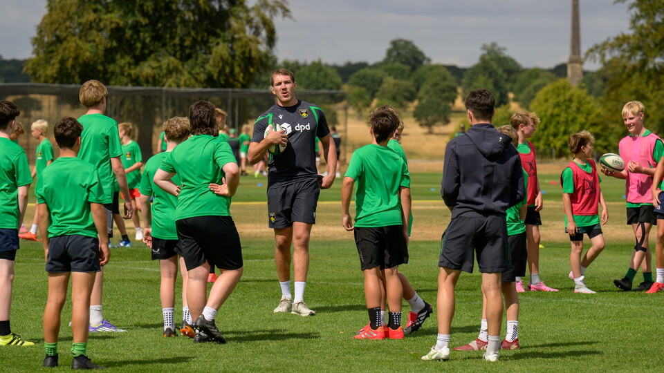 Saints host Residential Rugby Camps at Stowe School
