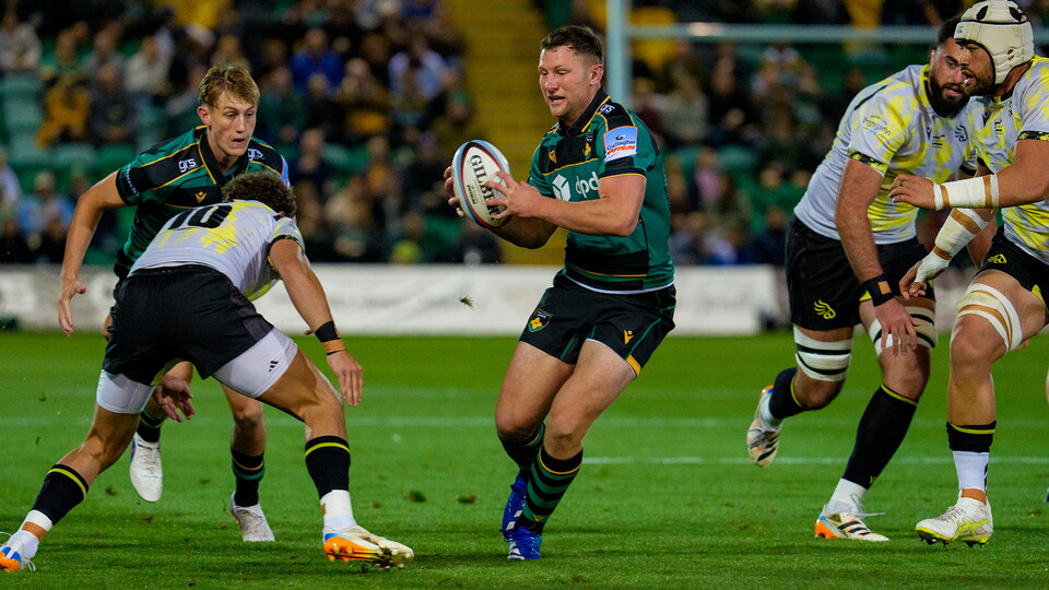 Fraser Dingwall of Northampton Saints