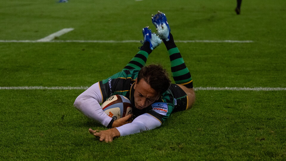 Alex Mitchell of Northampton Saints