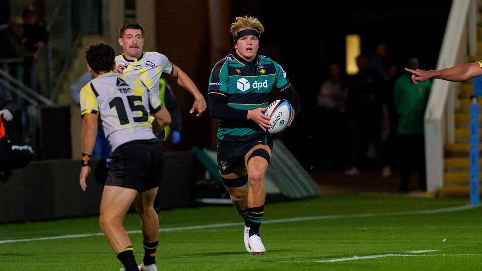 Henry Pollock of Northampton Saints