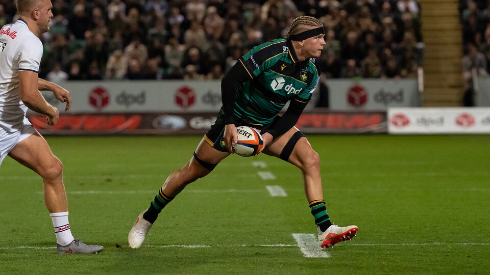 Henry Pollock of Northampton Saints