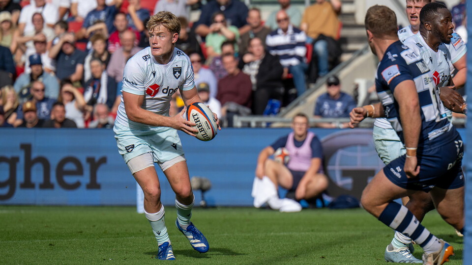 Fin Smith of Northampton Saints