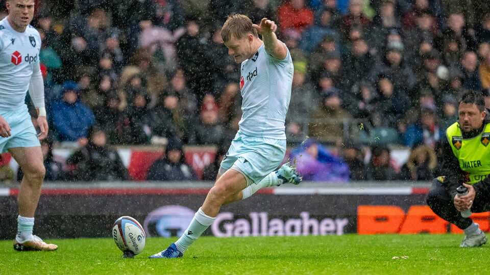 Fin Smith of Northampton Saints