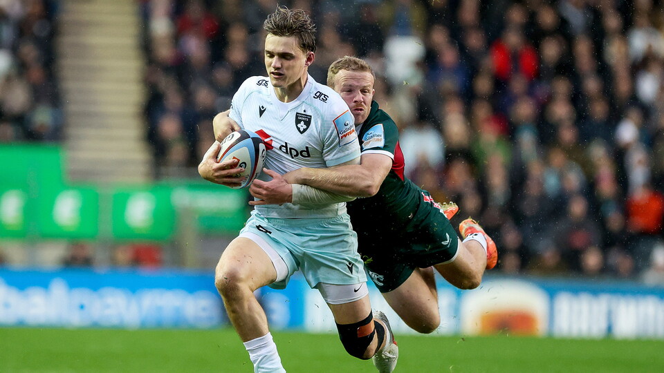 Archie McParland of Northampton Saints 