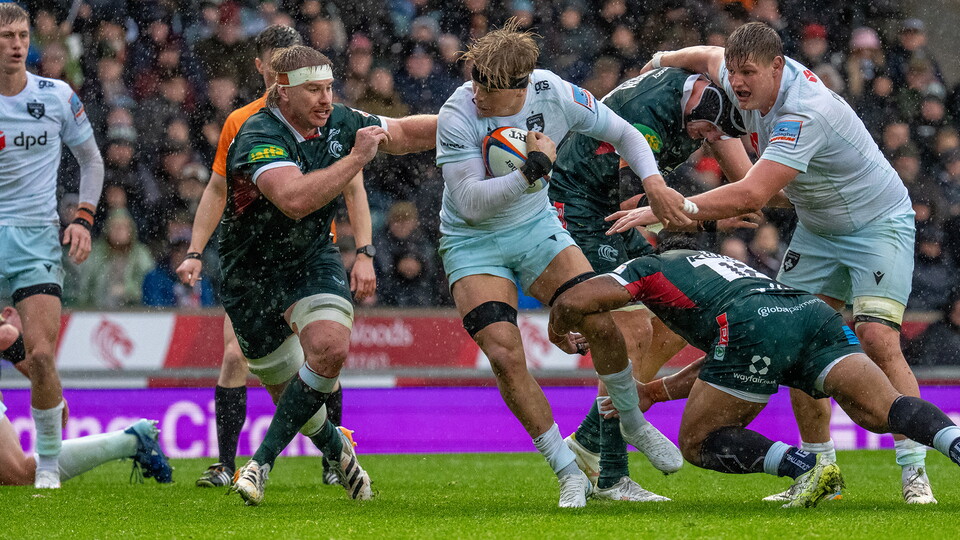 Henry Pollock of Northampton Saints