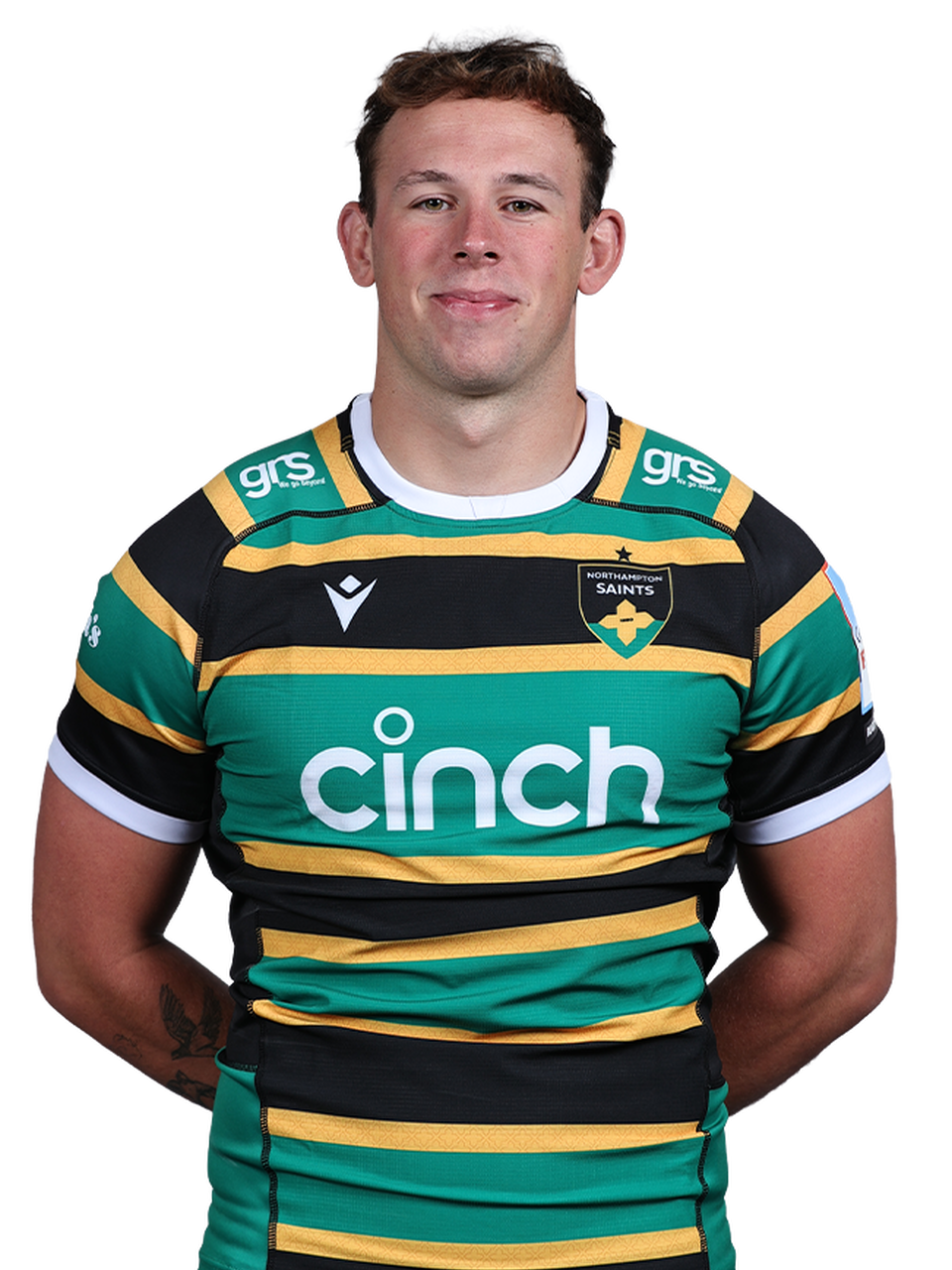 Fyn Brown of Northampton Saints 