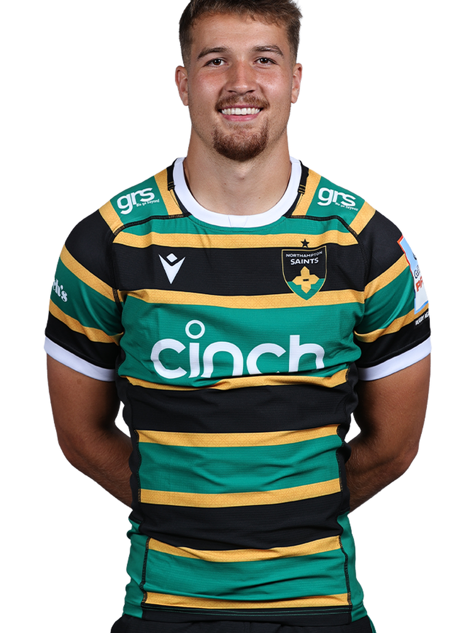 Will Glister of Northampton Saints