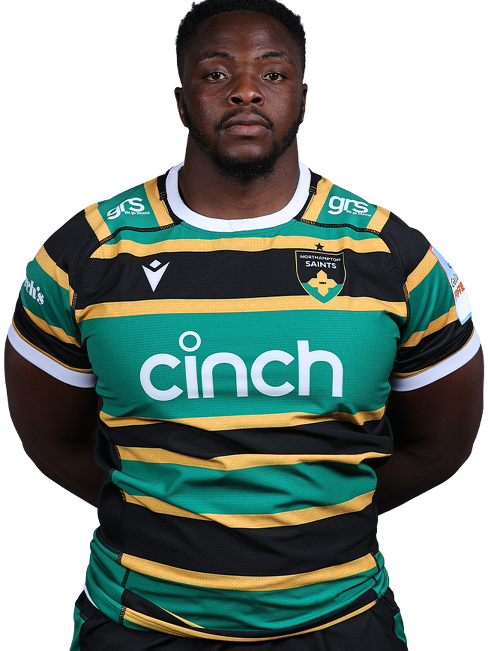 Cleopas Kundiona of Northampton Saints 