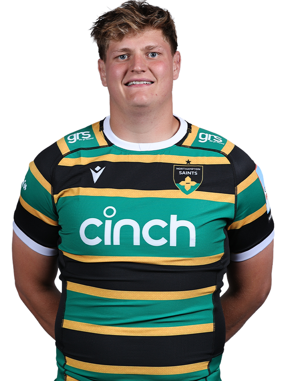 Ed Prowse of Northampton Saints