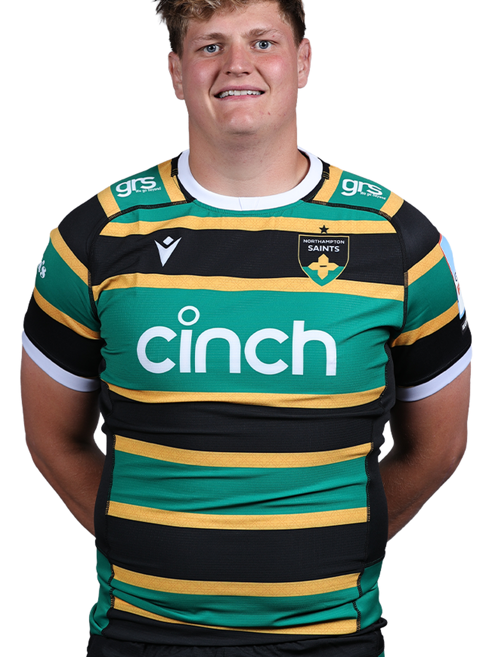 Ed Prowse of Northampton Saints